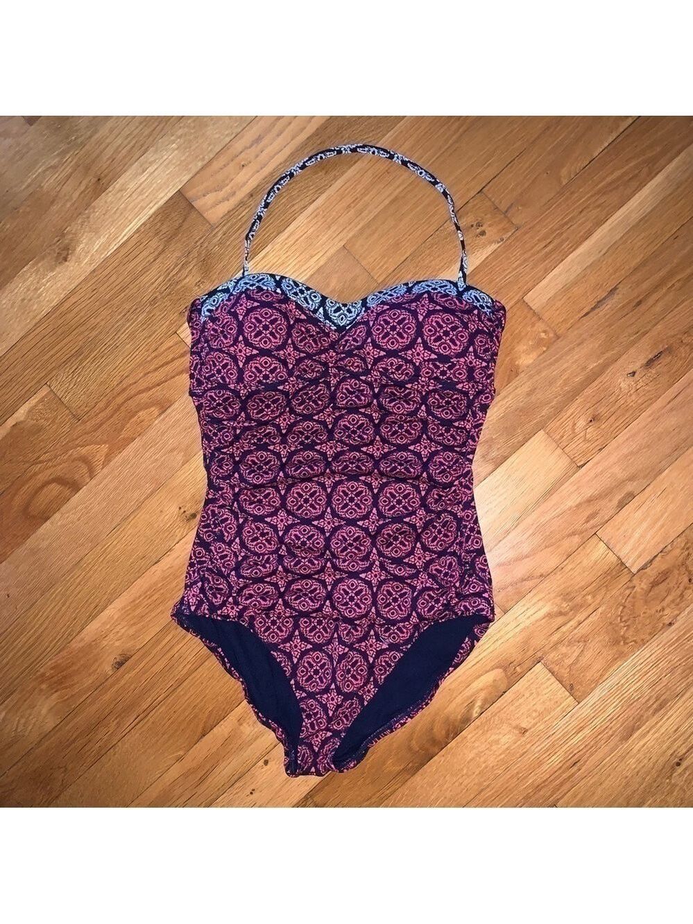 TOMMY Bahama IKAT One Piece Bathing Suit.